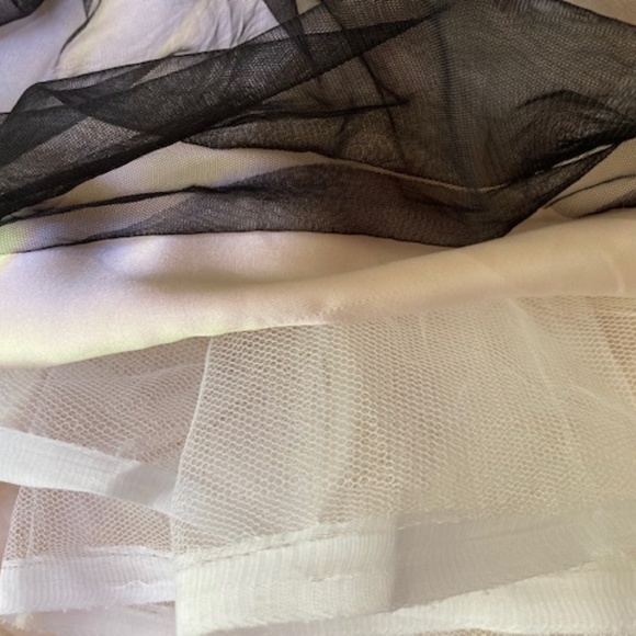 Satin And Tulle Formal Dress - Picture 9 of 10